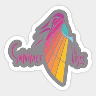 summer vibes Sticker